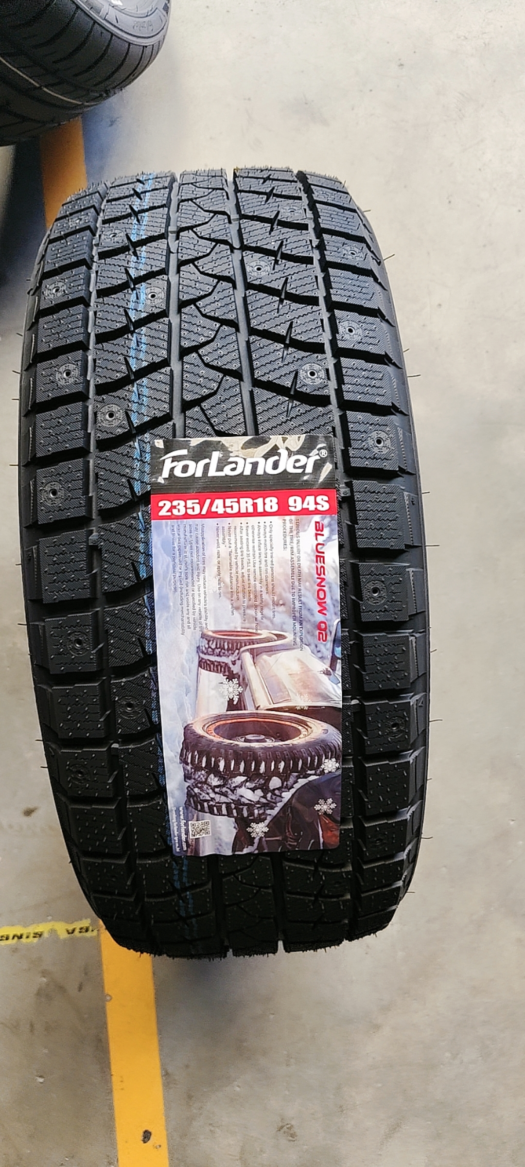 Forlander Bluesnow 02 winter tires Canada